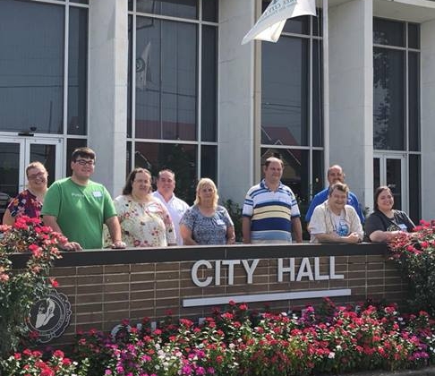 United Way's #GetOnTheBus Tour Group