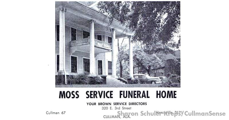 Moss Service Funeral Home | Date Unknown