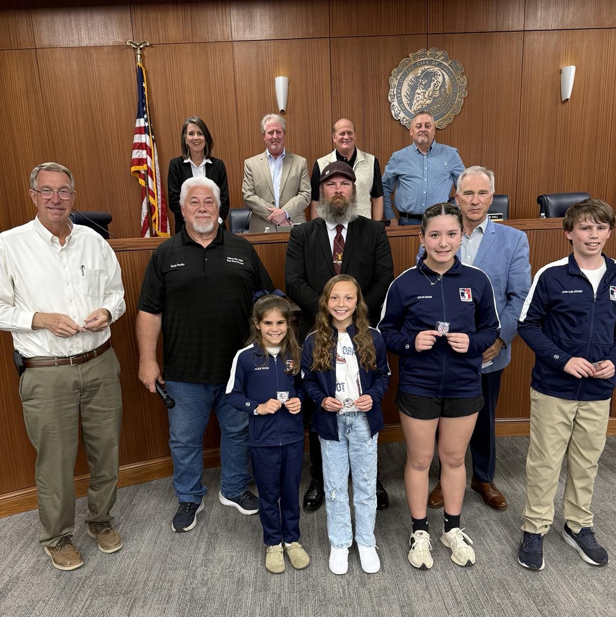 Mayor & Council Recognize Local Hoop Shoot Champions